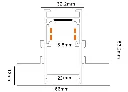 MINALOX_svetelna_lista_zapustena_EMT415_cierna_DC24V_smarthome_rozmery.webp